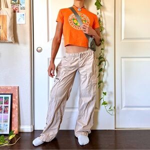 Tan Superdry Cargo Pants